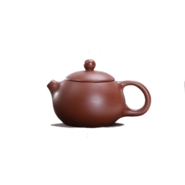Xi Shi Purple Clay Tea Pot Set - Handmade Yixing Zhuni Teapot with 4 Cups