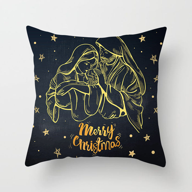 Christmas Pillow Case, Christmas Decoration Throw Pillow