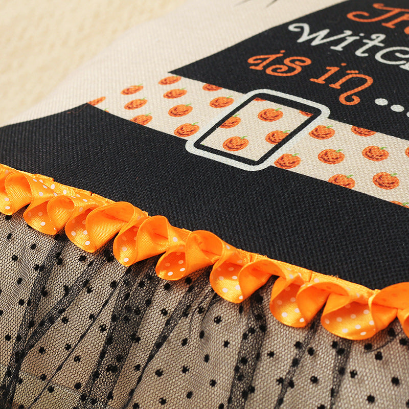 Halloween Fall Pillow Case - Nordic Geometric Pattern Decorative Throw Pillow Cover