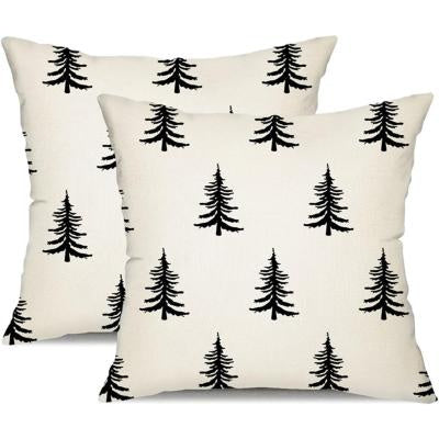 Modern Geometric Cushion Cover - Polyester Throw Pillow with PP Cotton Fill