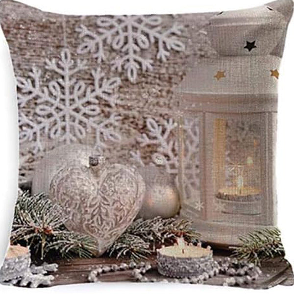 Nordic Style Pillow Cover - Linen & Peach Skin Velvet Super Soft