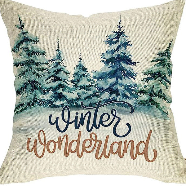 Nordic Style Pillow Cover - Linen & Peach Skin Velvet Super Soft