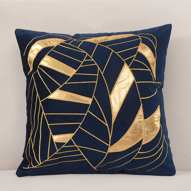 Dutch Velvet Gilded Pillow Case - Luxury Chemical Fiber Throw Pillow Cover