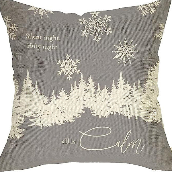 Nordic Style Pillow Cover - Linen & Peach Skin Velvet Super Soft