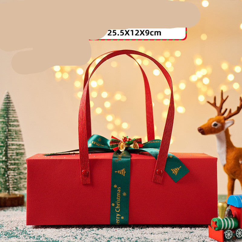 Christmas Gift Boxes Set - Festive Holiday Packaging with Ribbons & Bows