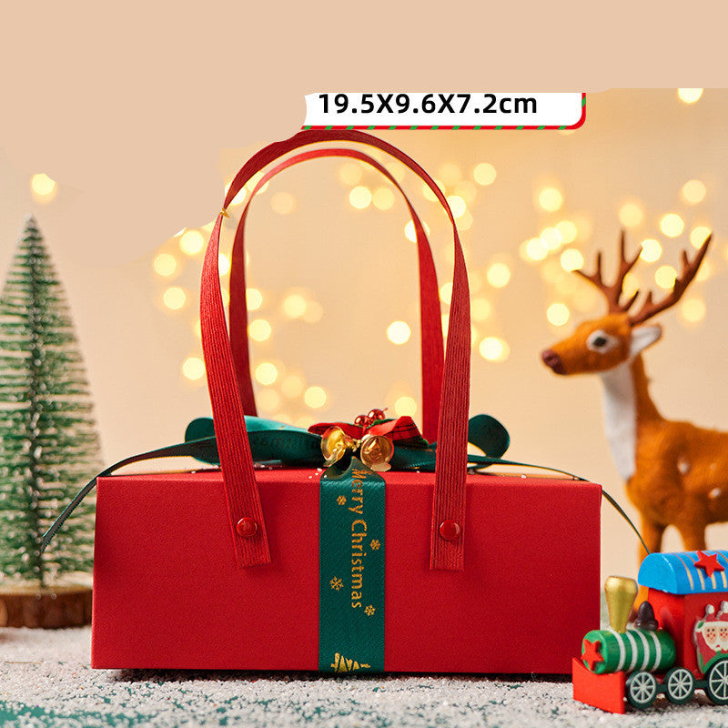 Christmas Gift Boxes Set - Festive Holiday Packaging with Ribbons & Bows