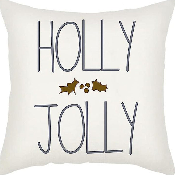 Nordic Style Pillow Cover - Linen & Peach Skin Velvet Super Soft